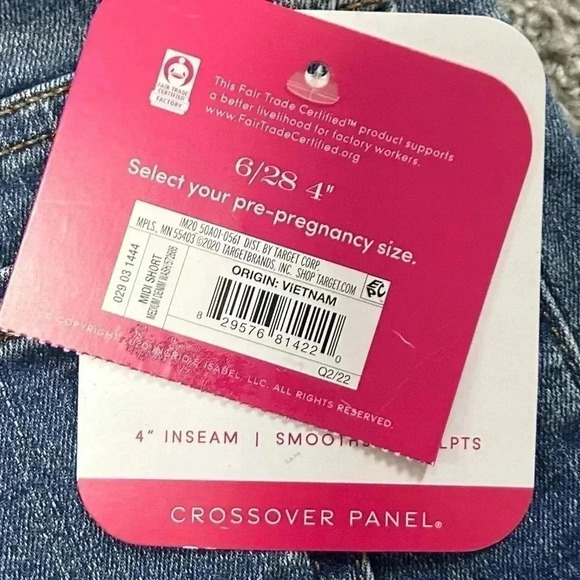 Isabel Maternity Shorts - Picture 6 of 6